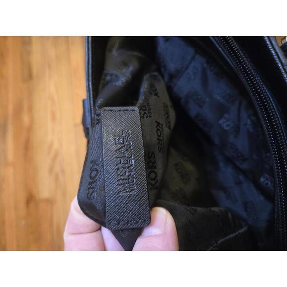 Michael Kors Black Tote Bag with Leather Handles - Picture 6 of 6